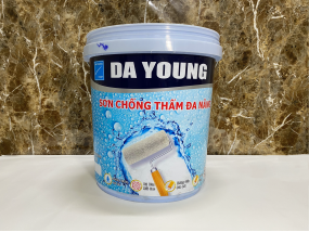 Sản phẩm IML trên thùng sơn nước